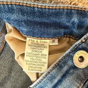 rag & bone Nina high rise skinny  Jeans